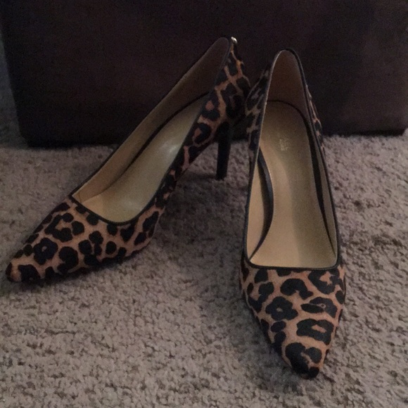 michael kors dorothy flex pump leopard